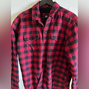 Dickies flannel shacket. Size Large